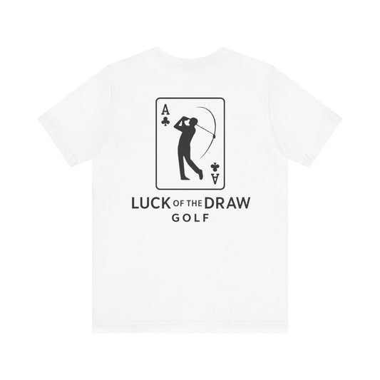 LOTD Golf Tee – Casual Draw Shot Style Shirt, Bella & Canvas 3001