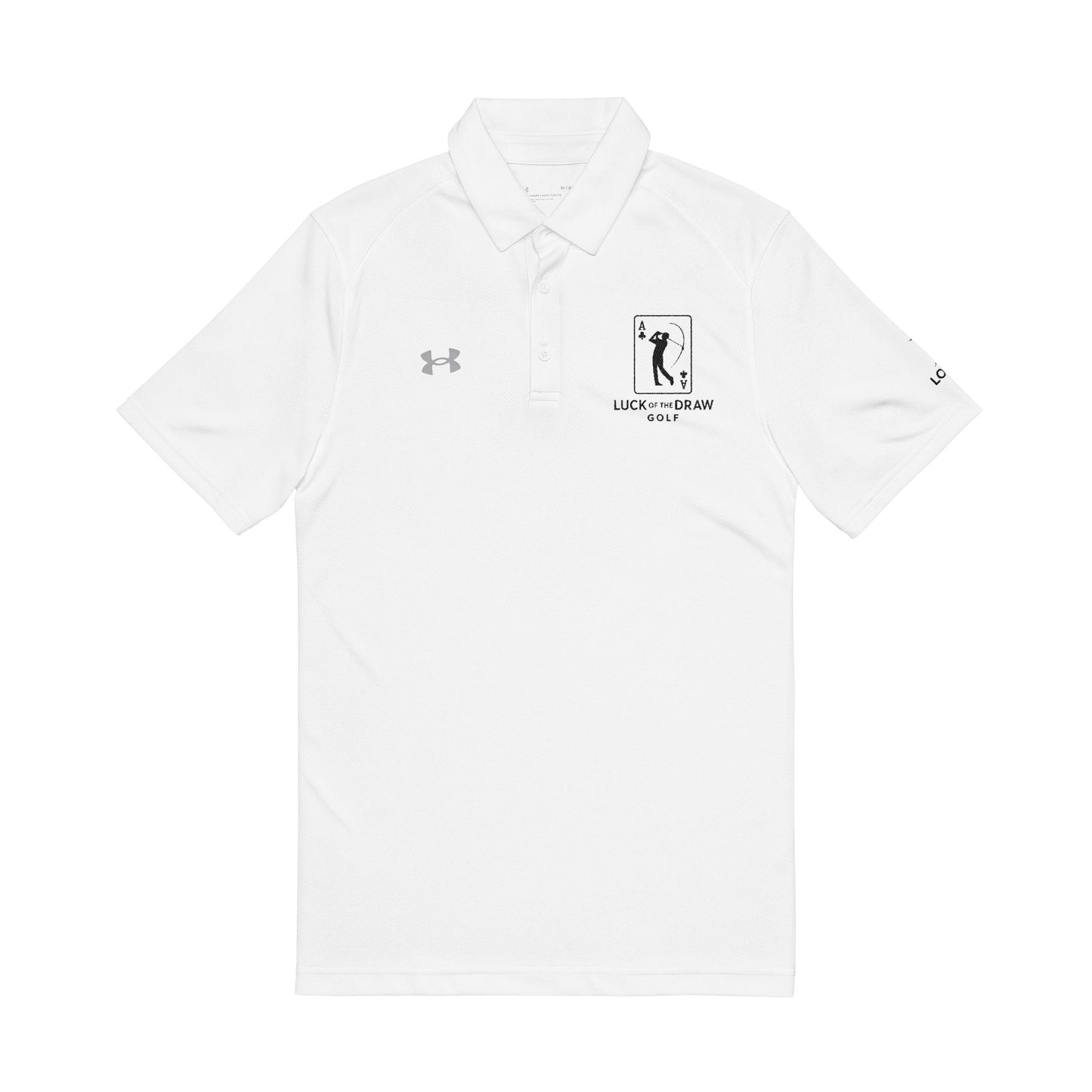 Under Armour® Men's Polo Shirt - Luck of the Draw Golf Embroidery