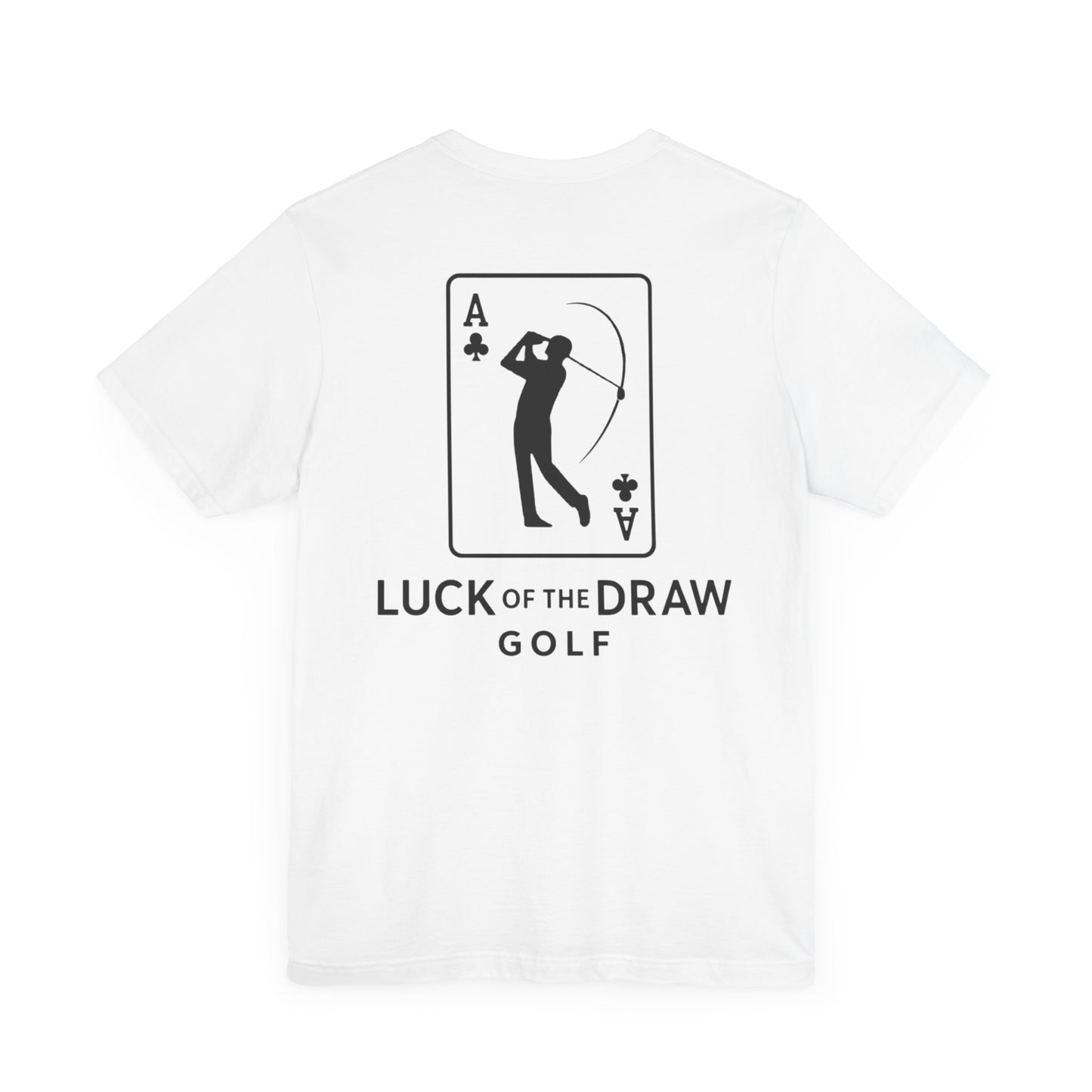 LOTD Golf Tee – Casual Draw Shot Style Shirt, Bella & Canvas 3001