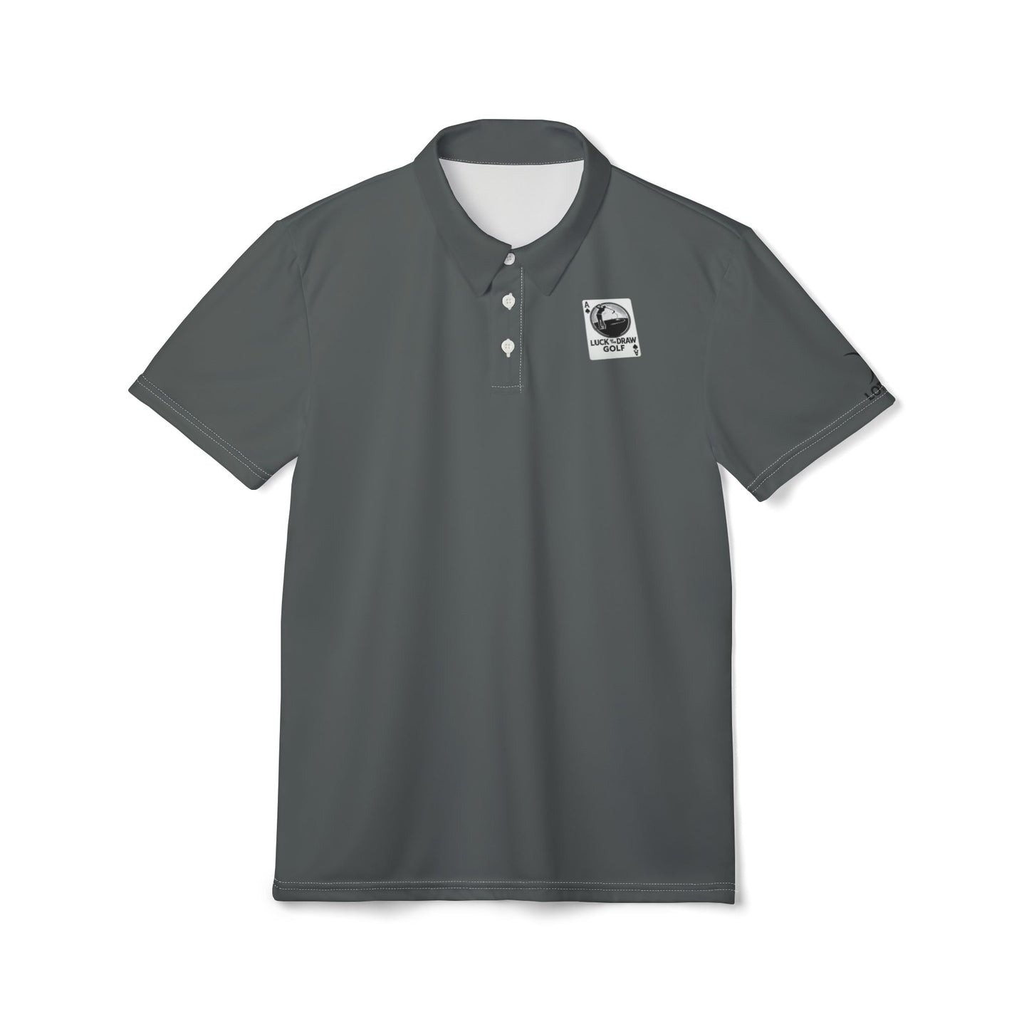 Comfortable Unisex Luck of the Draw Golf Polo